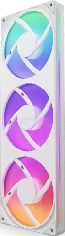 Photo de Triple Ventilateur de boitier NZXT F-Core RGB - 36cm (Blanc)