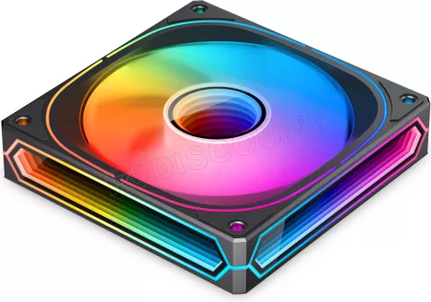 Photo de Ventilateur boitier Jonsbo FR-505 RGB - 12cm (Noir)