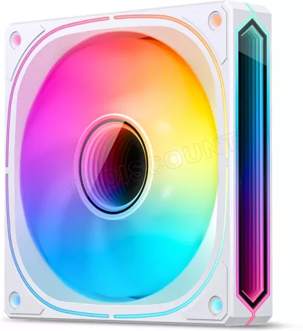 Photo de Ventilateur boitier Jonsbo FR-505B RGB - 12cm (Blanc)
