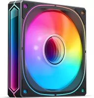 Photo de Ventilateur boitier Jonsbo FR-505B RGB - 12cm (Noir)