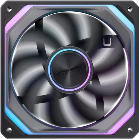Photo de Ventilateur boitier Jonsbo XA-120 RGB - 12cm (Noir)