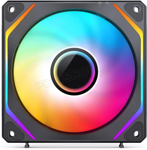 Photo de Ventilateur boitier Jonsbo ZL-120B RGB - 12cm (Noir)