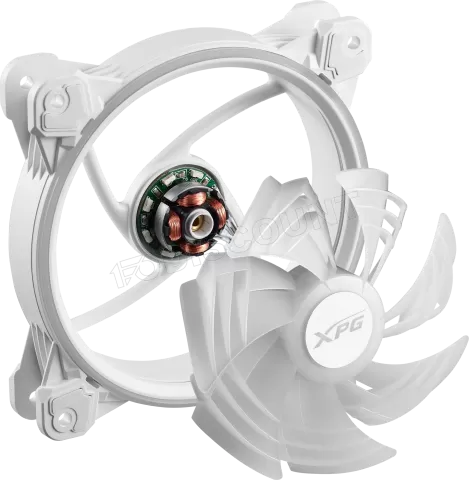 Photo de Ventilateur de boitier Adata XPG Hurricane RGB - 12cm (Blanc)