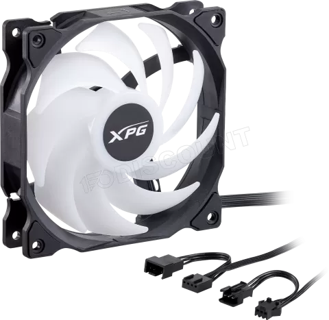 Photo de Ventilateur de boitier Adata XPG Vento RGB - 12cm (Blanc)