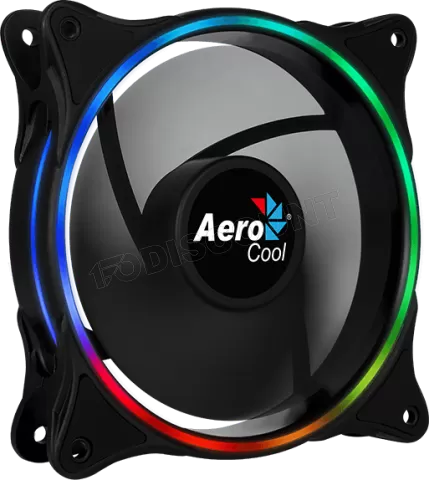 Photo de Ventilateur de boitier AeroCool Eclipse 12 RGB 12cm Noir)