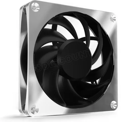 Photo de Ventilateur de boitier Alphacool Apex Stealth Metal - 12cm (Argent)