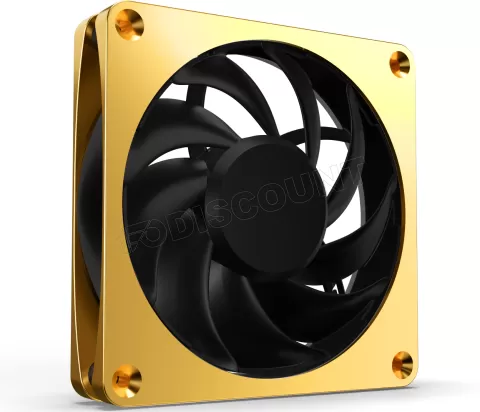 Photo de Ventilateur de boitier Alphacool Apex Stealth Metal - 12cm (Or)