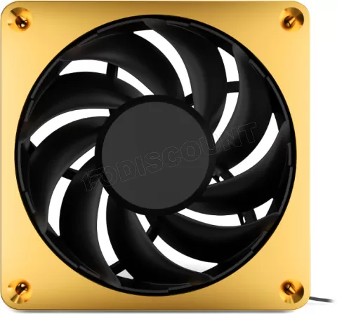 Photo de Ventilateur de boitier Alphacool Apex Stealth Metal - 12cm (Or)