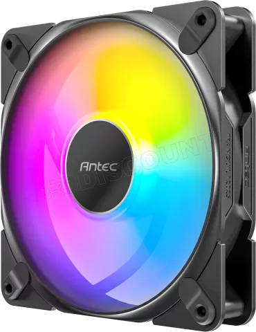Photo de Ventilateur de boitier Antec Tranquil RGB - 12cm (Noir)