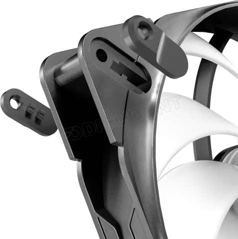 Photo de Ventilateur de boitier Antec Tranquil RGB - 12cm (Noir)