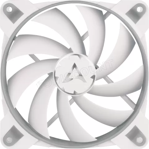 Photo de Ventilateur de boitier Arctic BioniX F120 - 12cm (Blanc/Gris)