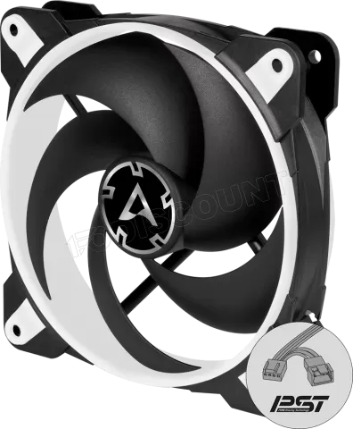 Photo de Ventilateur de boitier Arctic BioniX P120 - 12cm (Blanc/Noir)