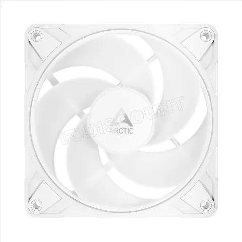 Photo de Ventilateur de boitier Arctic P12 Pro Reverse RGB - 12cm (Blanc)