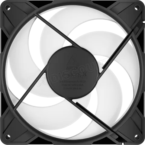 Photo de Ventilateur de boitier Arctic P14 Pro Reverse RGB - 14cm (Noir)