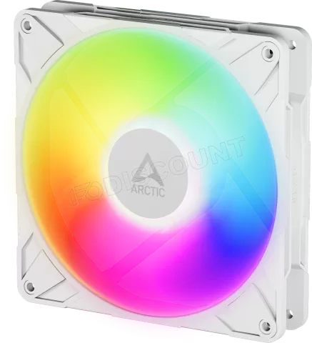 Photo de Ventilateur de boitier Arctic P14 Pro RGB - 14cm (Blanc)
