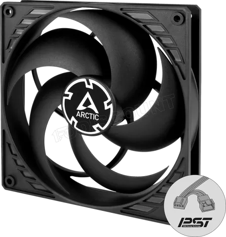 Photo de Ventilateur de boitier Arctic P14  PST - 14cm (Noir)