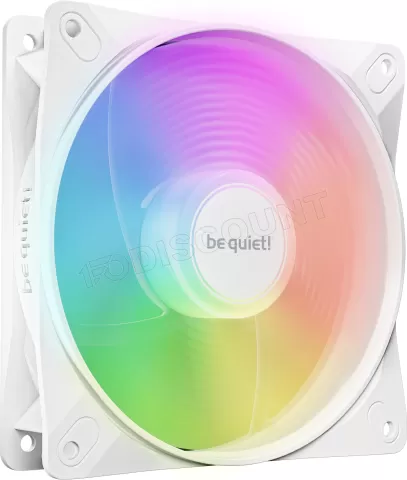 Photo de Ventilateur de boitier be quiet! Light Wings LX Reverse RGB - 12cm (Blanc)