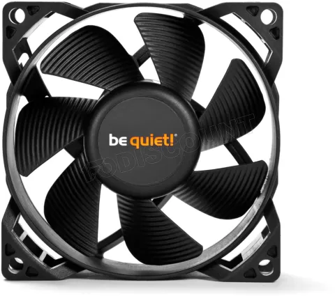 Photo de Ventilateur de boitier be quiet! Pure Wings 2 - 8cm (Noir)