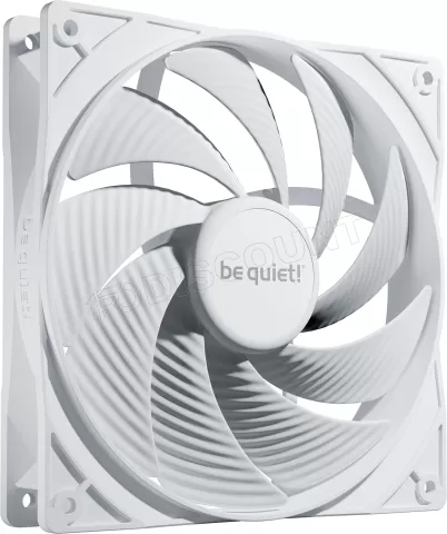 Photo de Ventilateur de boitier be quiet! Pure Wings 3 Haute Vitesse PWM 14cm (Blanc)