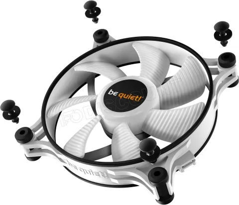 Photo de Ventilateur de boitier be quiet! Shadow Wings 2 - 12cm (Blanc)