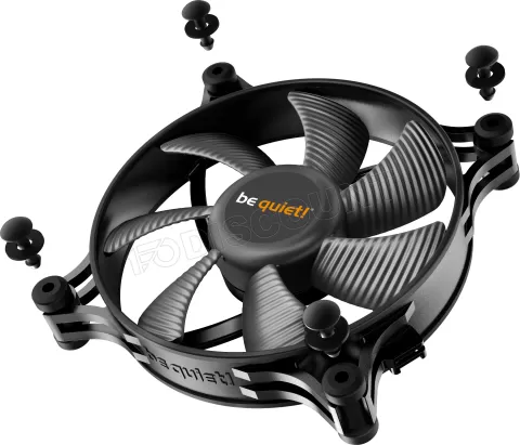 Photo de Ventilateur de boitier be quiet! Shadow Wings 2 - 12cm (Noir)