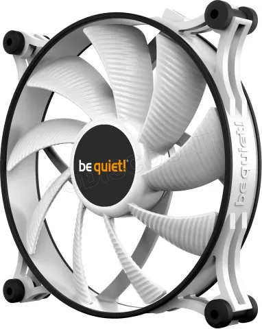 Photo de Ventilateur de boitier be quiet! Shadow Wings 2 PWM - 14cm (Blanc)