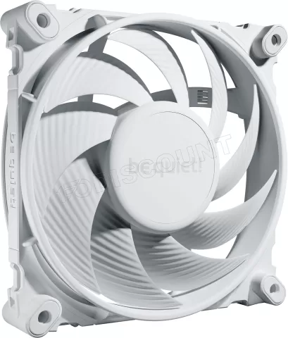 Photo de Ventilateur de boitier be quiet! Silent Wings 4 Haute-vitesse - 12cm (Blanc)