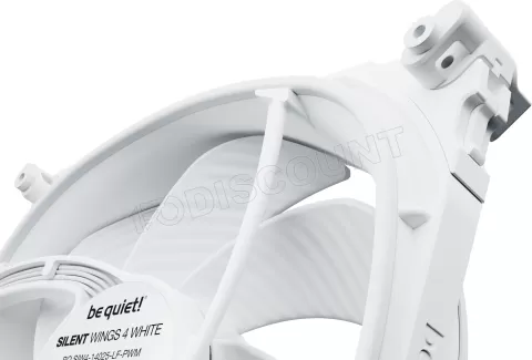 Photo de Ventilateur de boitier be quiet! Silent Wings 4 Haute-vitesse - 14cm (Blanc)