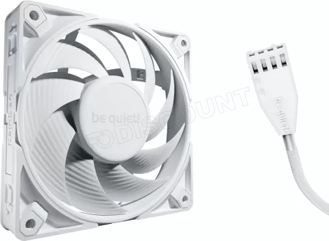 Photo de Ventilateur de boitier be quiet! Silent Wings 4 Pro - 12cm (Blanc)