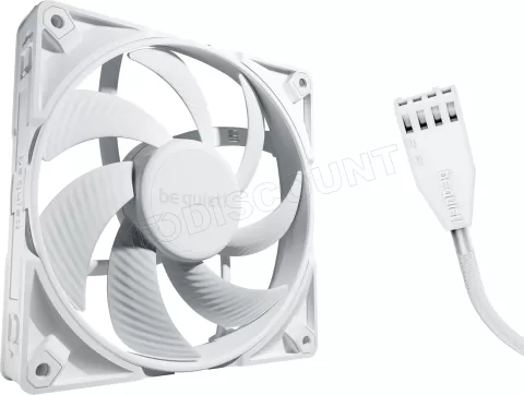 Photo de Ventilateur de boitier be quiet! Silent Wings 4 Pro - 14cm (Blanc)