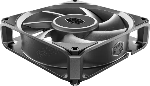 Photo de Ventilateur de boitier Cooler Master Masterfan A120 FC - 12cm (Noir/Argent)