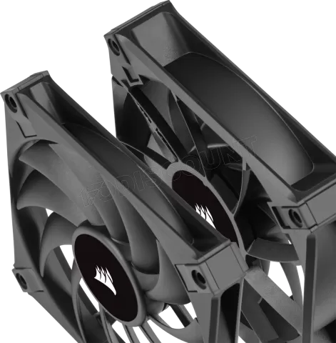 Photo de Ventilateur de boitier Corsair AF Slim - 12cm (Noir)