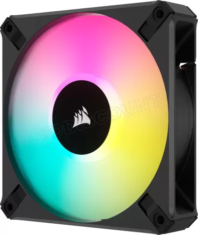 Photo de Ventilateur de boitier Corsair iCue AF Elite RGB - 12cm (Noir)