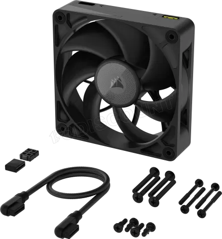 Photo de Ventilateur de boitier Corsair iCue Link RX Max - 12cm (Noir)