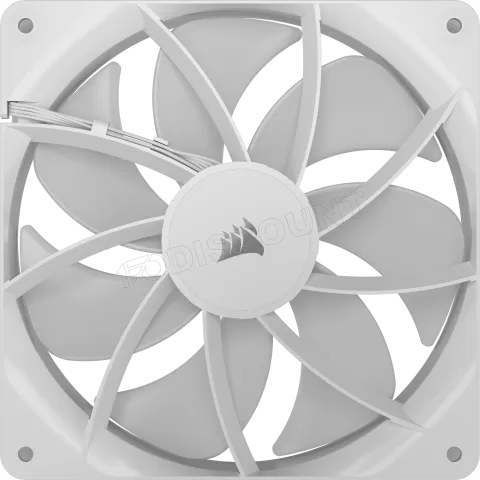 Photo de Ventilateur de boitier Corsair RS RGB - 14cm (Blanc)