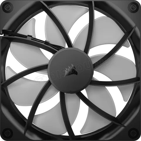 Photo de Ventilateur de boitier Corsair RS RGB - 14cm (Noir)