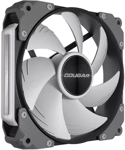 Photo de Ventilateur de boitier Cougar Apolar RGB - 12cm (Noir)