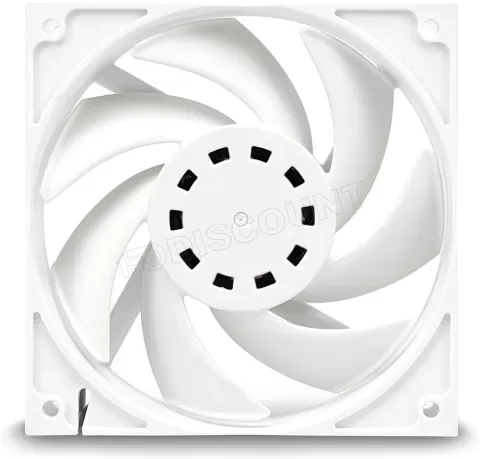 Photo de Ventilateur de boitier Ekwb EK-Vardar Evo 120ER BB 12cm (Blanc)