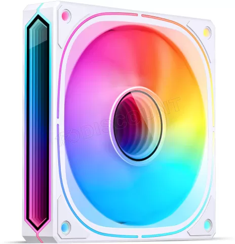 Photo de Ventilateur de boitier Jonsbo FR-505 Reverse RGB - 12cm (Blanc)