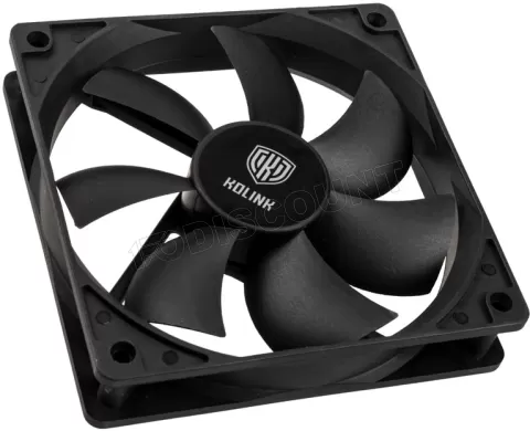 Photo de Ventilateur de boitier Kolink Classic PWM 12cm (Noir)