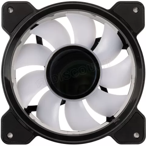 Photo de Ventilateur de boitier Kolink Umbra Void RGB PWM 12cm (Noir)