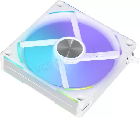 Photo de Ventilateur de boitier Lian Li Uni Fan AL120 V2 RGB 12cm (Blanc)