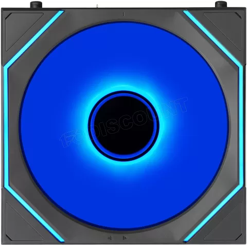 Photo de Ventilateur de boitier Lian Li Uni Fan SL-Infinity Flex Reverse RGB - 12cm (Noir)