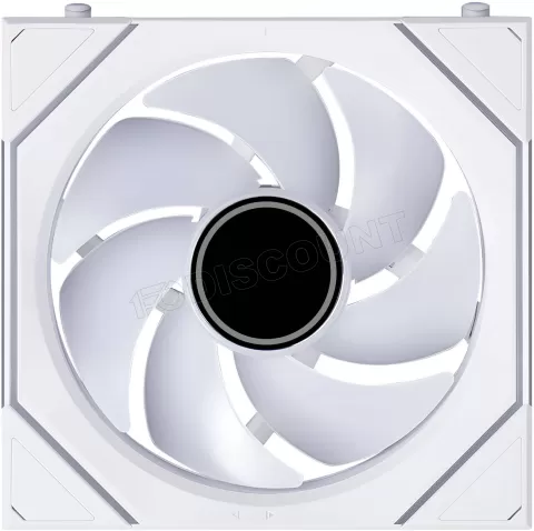 Photo de Ventilateur de boitier Lian Li Uni Fan SL-Infinity Flex RGB - 12cm (Blanc)