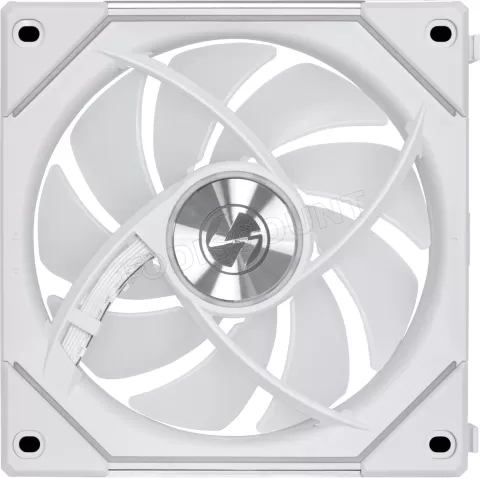 Photo de Ventilateur de boitier Lian Li Uni Fan SL-Infinity Reverse RGB - 12cm (Blanc)