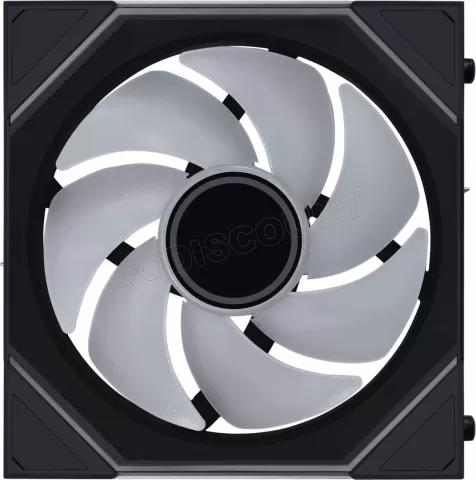 Photo de Ventilateur de boitier Lian Li Uni Fan SL-Infinity Wireless RGB - 12cm (Noir)