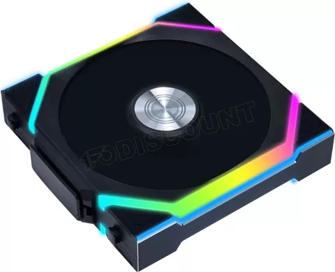 Photo de Ventilateur de boitier Lian Li Uni Fan SL Wireless RGB - 12cm (Noir)