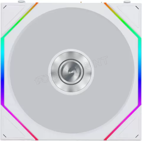 Photo de Ventilateur de boitier Lian Li Uni Fan TL Flex Reverse RGB - 12cm (Blanc)
