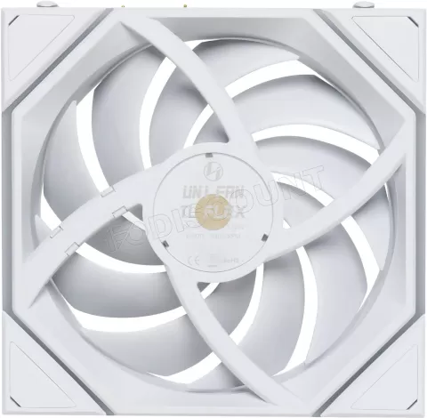 Photo de Ventilateur de boitier Lian Li Uni Fan TL Flex Reverse RGB - 12cm (Blanc)
