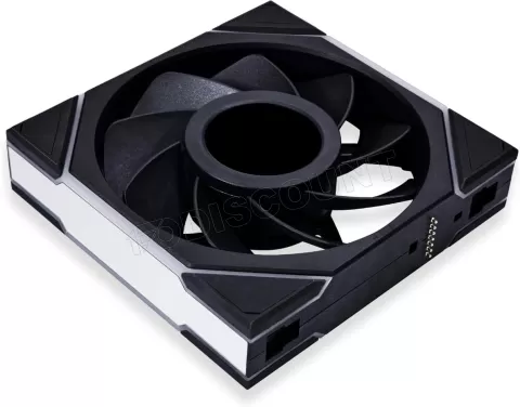 Photo de Ventilateur de boitier Lian Li Uni Fan TL LCD Reverse RGB - 12cm (Noir)